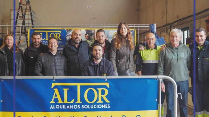 2019 ALTOR, PRESENTA EL ANDAMIO DE ALUMINIO "ALTREX"  (CANTABRIA)